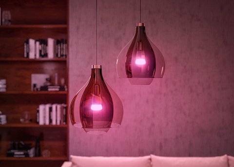 Imagem do Philips Hue Smart White and Color Ambiance Lâmpada Inteligente A21 100W 1.600 lumens