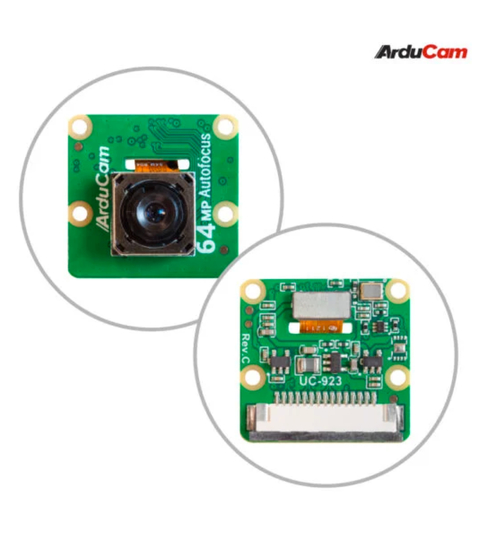 Arducam 64MP Ultra High-Resolution Autofocus Camera Module for Raspberry Pi, Compatible with Raspberry Pi & Smart Phones, B0399 na internet