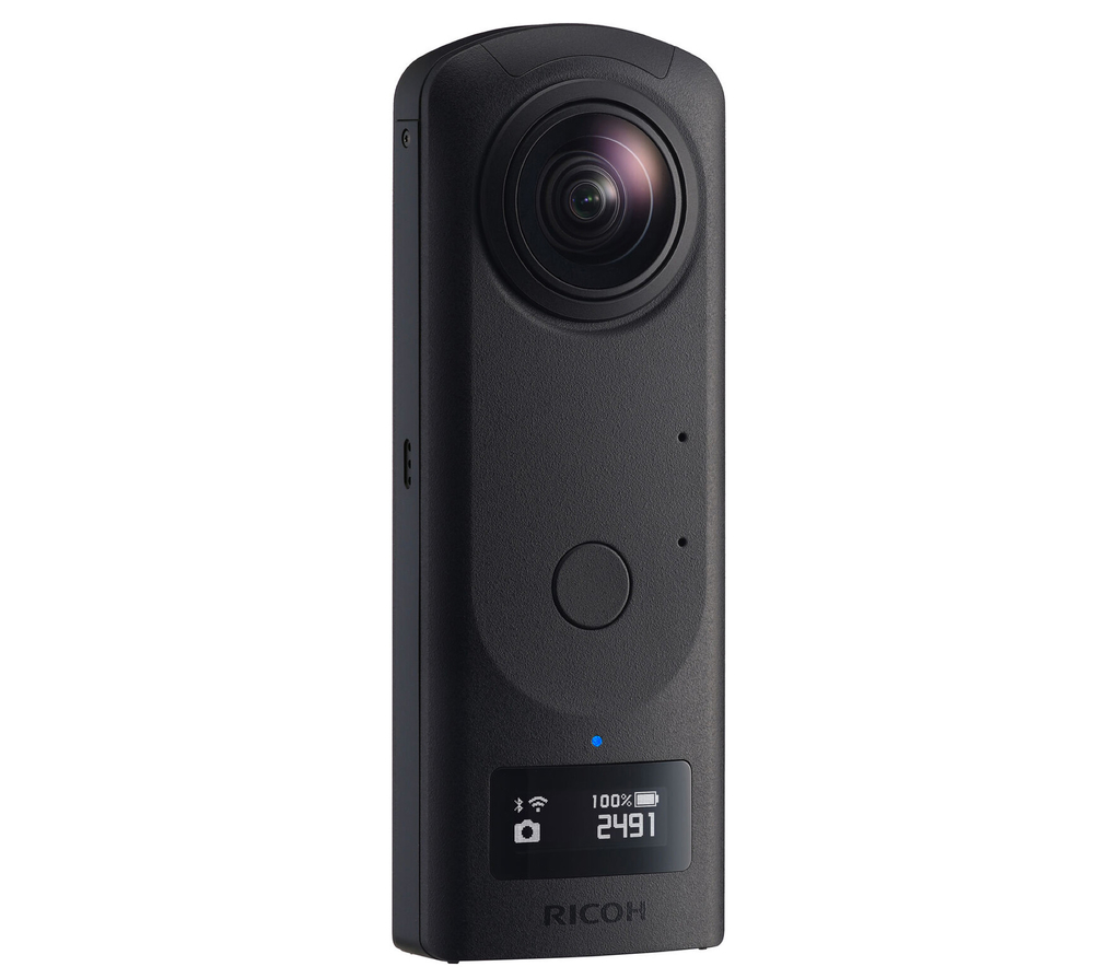 RICOH THETA Z1 51GB Câmera 360° l Dois sensores CMOS retroiluminados de 1,0 polegadas l Memória interna de 51 GB l Imagens de 23 MP l Vídeo 4K com estabilização de imagem l HDR, transferência sem fio de alta velocidade - Loja do Jangão - InterBros