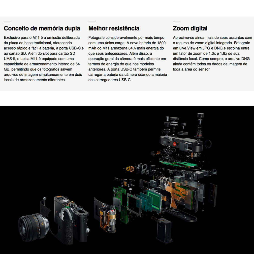 Leica M11 Rangefinder Telêmetro Camera - Loja do Jangão - InterBros