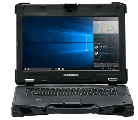 Durabook l Z14I Rugged Laptop l Laptop Industrial Robusto l Tão forte quanto possível l Personalização sem limites.l 4.0” FHD DynaVue® SR display with 1000 nits l Personalizável l Projetado para os ambientes mais severos l Extremamente robusto certificado para resistência a névoa salina e fungos l Peça um orçamento