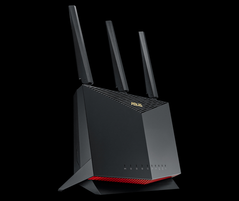 ASUS RT-AX86U AX5700 Wireless Dual-Band Gigabit Gaming Router l Roteador Gamer l Projetado para games online e móveis l 2 portas USB 3.2 l Cobertura de até 600 m² l Incluída Segurança de Internet Vitalícia l Compatível com PS5 - buy online