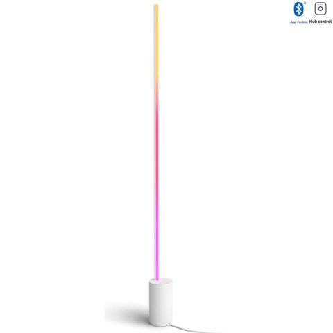 Philips Hue White & Color Ambiance Gradient Signe LED Floor Lamp + LED Table Lamp 2ª Geração na internet