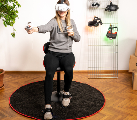 Cybershoes Gaming Station l VR Foot Tracker l for Oculus Quest & Steam VR l Use com seu headset VR para caminhar ou correr em jogos VR l Experimente o poder dos games de realidade virtual. na internet