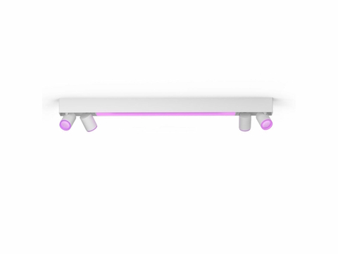 Philips Hue White & Color Ambiance Centris l Smart 4-Spots Ceiling Bar l Luminária de Teto l Ajuste cada Luz Individualmente l Poderoso Fluxo Luminoso 4.200 lumen l Compatível com Alexa, Apple Homekit & Google Assistant | Funciona com Bluetooth e/ou com a Hue Bridge en internet