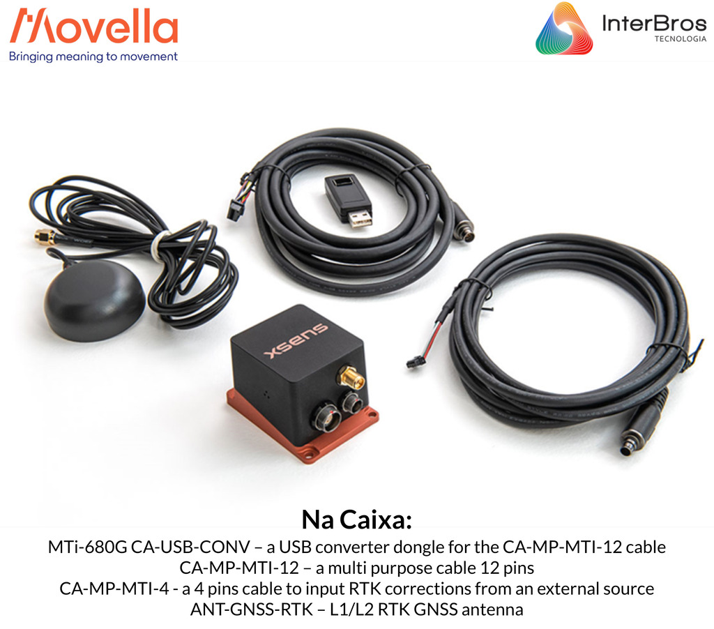 Movella Xsens MTi-680G RTK GNSS/INS Starter Kit - comprar online