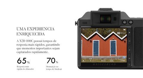 Hasselblad X2D 100C Medium Format Mirrorless High End Camera - Loja do Jangão - InterBros