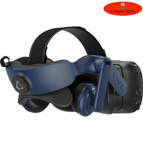 HTC VIVE Pro 2 Headset l Resolução 5K l Taxa de 120 Hz l Campo visão 120° l 99HASW001-00