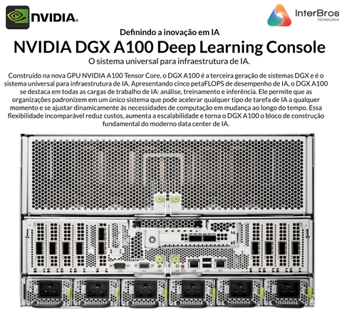 Imagen de NVIDIA DGX A100 320GB Deep Learning Console