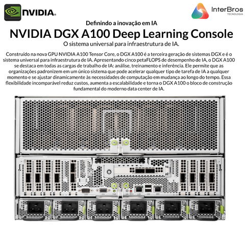 Imagen de NVIDIA DGX A100 Deep Learning Console