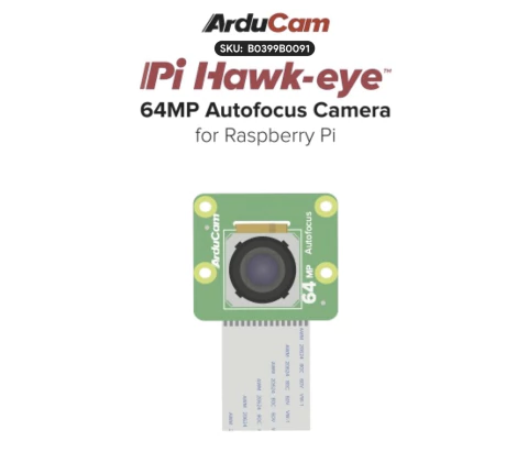 Arducam 64MP Ultra High Res Autofocus Camera HawkEye and CSI-to-HDMI Adapter Set , B0399B0091 na internet
