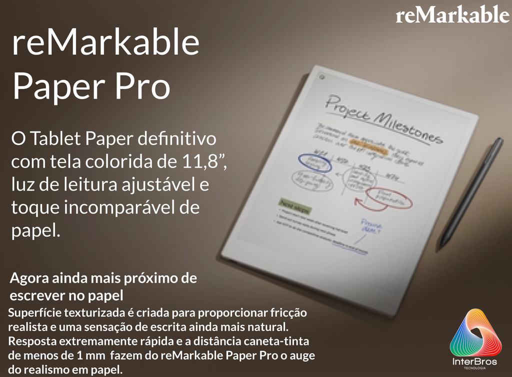 Remarkable Paper Pro , True Color Ink Display + Book Folio Premium Leather + Marker Plus + 6 Tips - buy online