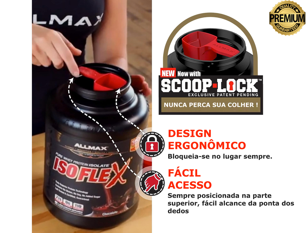 AllMax Nutrition ISOFLEX- 100% PURE WHEY PROTEIN ISOLATE POWDER , O Melhor Whey Protein do Mundo , 2.2 Kgs - comprar online