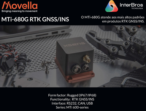 Movella Xsens MTi-680G RTK GNSS/INS Starter Kit - comprar online