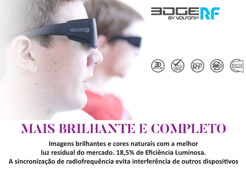 Volfoni Active Edge RF VR 3D Glasses - comprar online