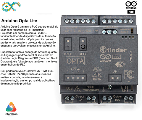 Arduino Opta Lite AFX00003 na internet