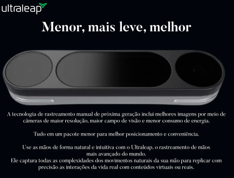 UltraLeap Leap Motion Controller 2 + Suporte VR - comprar online