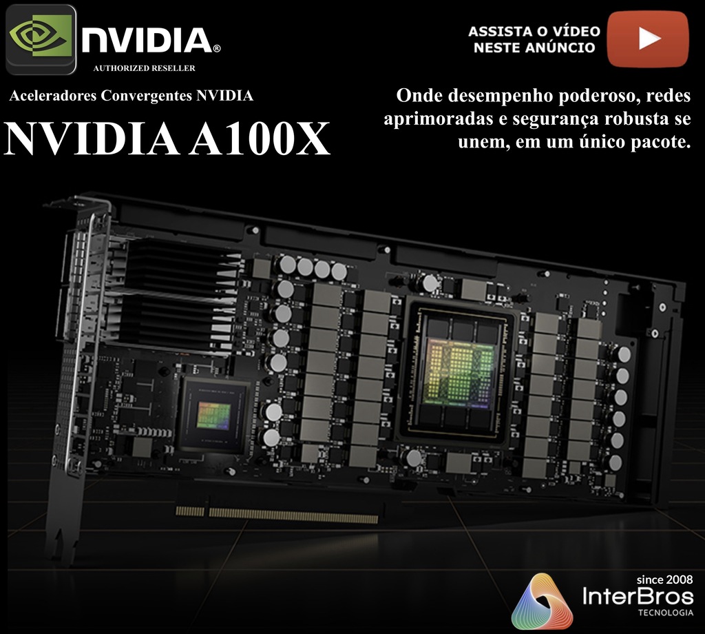 NVIDIA PNY A100X Data Center GPUs , Converged Accelerators , NVA100XTCGPUCA-KIT - comprar online