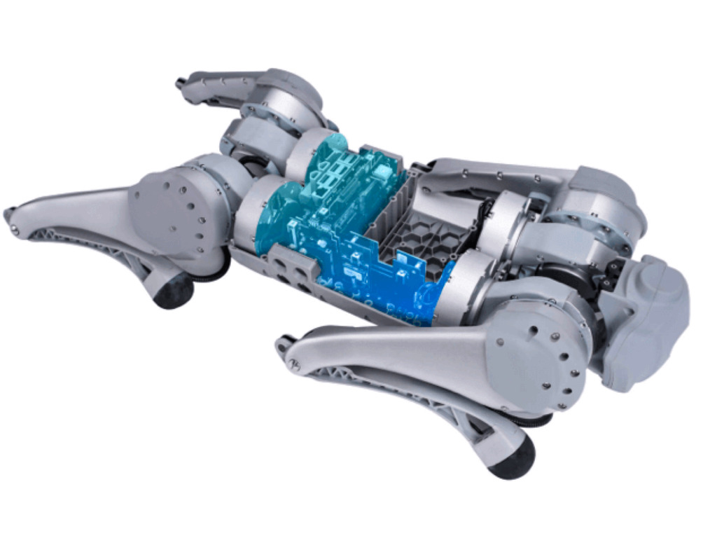 UNITREE GO 1 , Robot Dog , High-Performance Quadruped Robot , O primeiro robô quadrúpede biônico doméstico de companhia do mundo