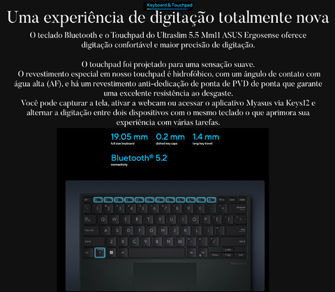 ASUS 17.3" l Zenbook 17 Fold Touchscreen l OLED Multi-Touch Laptop l Laptop Tablet Dobrável l Cheio de Tecnologias Inovadoras l 1.1 GHz Intel Core i7 10-Core (12th Gen) l 17.3" 2560 x 1920 OLED Touchscreen l 16GB LPDDR5 | 1TB M.2 PCIe 4.0 SSD l Integrated Intel Iris Xe Graphics l UX9702AA-XB79FT on internet