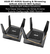 ASUS AX6100 WiFi 6 Mesh RT-AX92U Sistema WiFi Tri-Band Gigabit Wireless | Gaming & Streaming | AiMesh Compatible | Adaptive QoS | Cobertura de 250 m² | Incluída Segurança de Internet Vitalícia - buy online