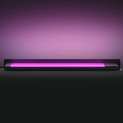 Philips Hue Amarant l Outdoor Light Bar l LED Wall Floodlight l Luminária Inteligente Outdoor de Piso l Alto Fluxo Luminoso de até 2.800 lumen l LED Integrado l Sem Fonte de Energia l Compatível com Alexa, Apple Homekit & Google Assistant l Requer Hue Bridge na internet
