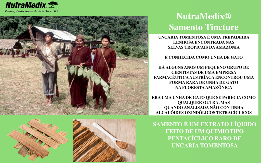 Nutramedix Samento Unha Gato Suplemento Imunológico 60ml - buy online