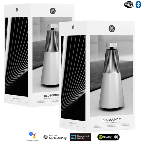 Bang & Olufsen Beosound 2 l Natural Brushed l Wireless Multiroom Speaker l Auto Falante Multi-Room 360º l Acoustic Lens Technology l WiFi & Bluetooth l Chromecast & Google Assistant Integrados l Compatível com Apple 2 & Spotify Connect l Recomendado para áreas de 10m² até 60m² en internet