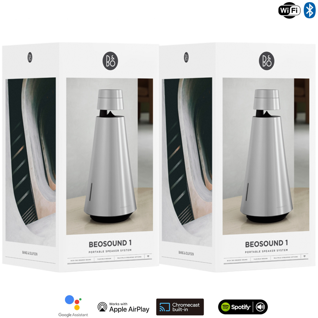 Bang & Olufsen Beosound 1 l Cor Natural l Portable Wireless Wi-Fi and Bluetooth Speaker l Auto Falante Sem Fio Portátil 360º l Bateria de até 12 horas l Acoustic Lens Technology l WiFi & Bluetooth l Chromecast & Google Assistant Integrados l Compatível com Apple 2 & Spotify Connect l Recomendado para áreas de 10m² até 50m² - online store