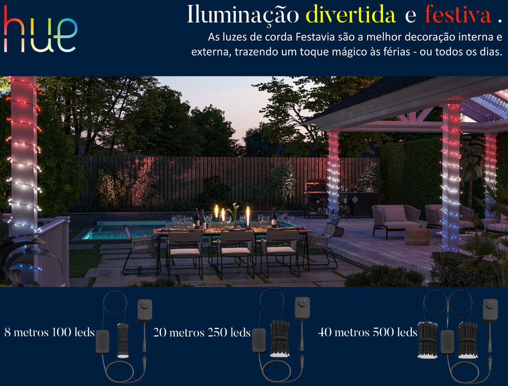 Philips Hue Festavia String Lights na internet