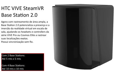 Imagem do HTC VIVE Pro 2 Full Kit 99HASZ000-00