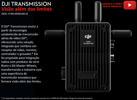 DJI Wireless Video Transmitter + 2 Baterias WB37 + Charging Hub + High-Gain Antennas CP.RN.00000180.01 en internet