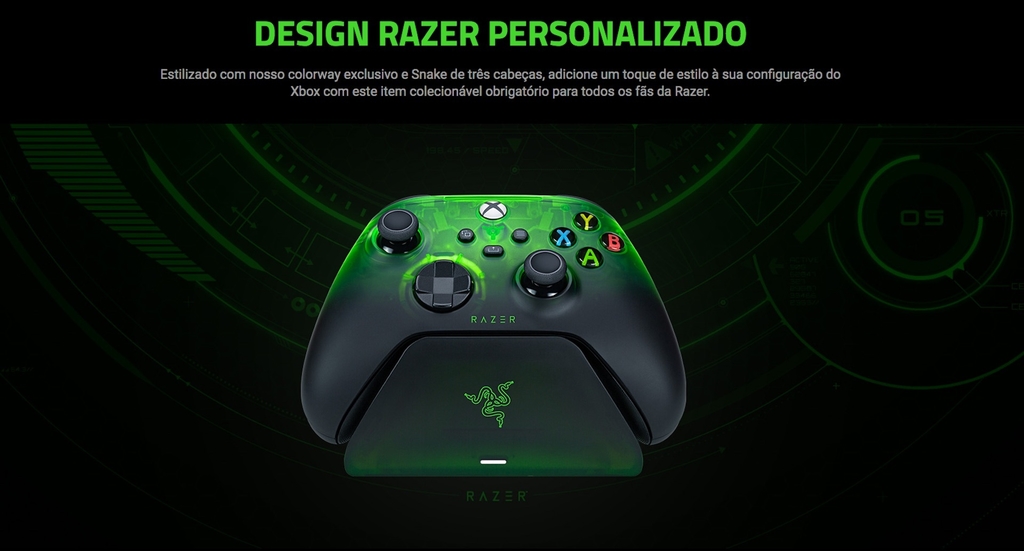 Razer Wireless Controller & Quick Charging Stand l Controller & Suporte de Carregamento l Carga Rápida l Compatível com Xbox Series X|S e Xbox One l Requer Xbox Wireless Adapter en internet