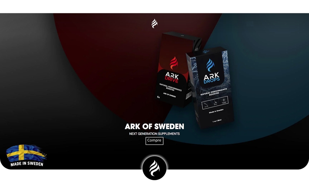 ARK Drive l ARK of Sweden l Feito na Suécia l Suplemento Dietético Vegano l 100% Natural l Impulsionador de Libido l Aumenta o desejo sexual, estimula a ereção e revitaliza o corpo l Homens e Mulheres - Loja do Jangão - InterBros