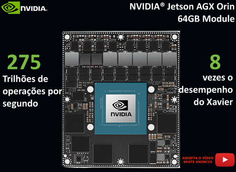 Nvidia Jetson AGX Orin 64 GB Module 900-13701-0050-000 - comprar online