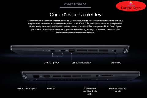 ASUS 17.3" Zenbook Pro 17 Laptop l 3.2 GHz AMD Ryzen 7 6800H 8-Core l 8GB LPDDR5 RAM | 512GB PCIe 3.0 SSD l 17.3" 1920 x 1080 IPS Pantone Validated 60 Hz Display l Integrated AMD Radeon R7 Graphics l UM6702RA-DB71 en internet