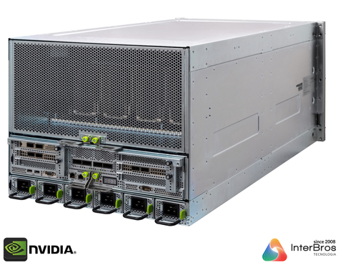 NVIDIA DGX H200 1.128 GB , 8 GPUs x H200 Tensor Core , 32 petaFLOPS na internet