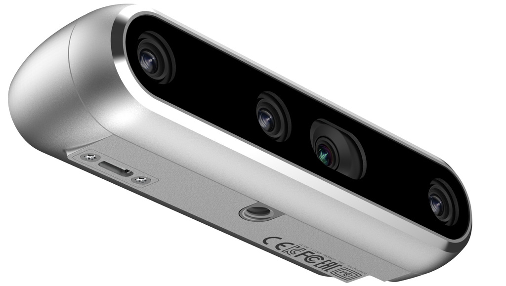 Imagen de Intel RealSense Stereo Depth 3D Camera D457 l IP65 a prova de poeira e água l Interface GMSL/FAKRA l IMU integrado l Projetada para Robôs autônomos