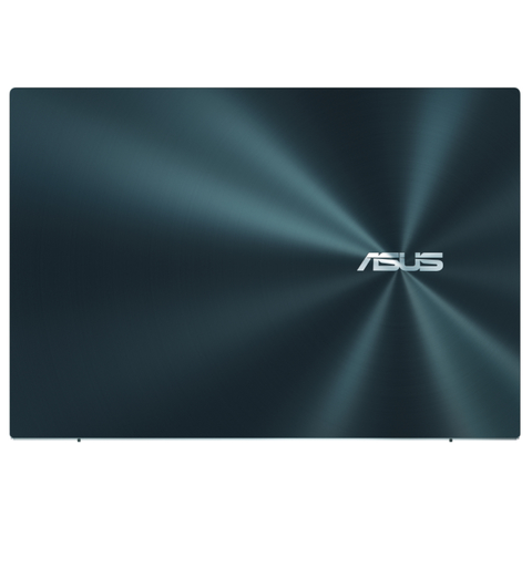 ASUS 15.6" ZenBook Pro Duo 15 Multi-Touch Notebook | Cor Celestial Blue | UX582 | 2.5 GHz Intel Core i9 8-Core 11th Gen | 32GB DDR4 RAM | 1TB SSD | 15.6" 3840 x 2160 OLED Touchscreen | 14" ScreenPad Plus IPS Touchscreen | en internet