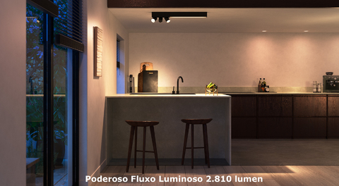 Philips Hue White & Color Ambiance Centris l Smart 3-Spots Ceiling Bar l Luminária de Teto l Ajuste cada Luz Individualmente l Poderoso Fluxo Luminoso 2.810 lumen l Compatível com Alexa, Apple Homekit & Google Assistant | Funciona com Bluetooth e/ou com a Hue Bridge - comprar online