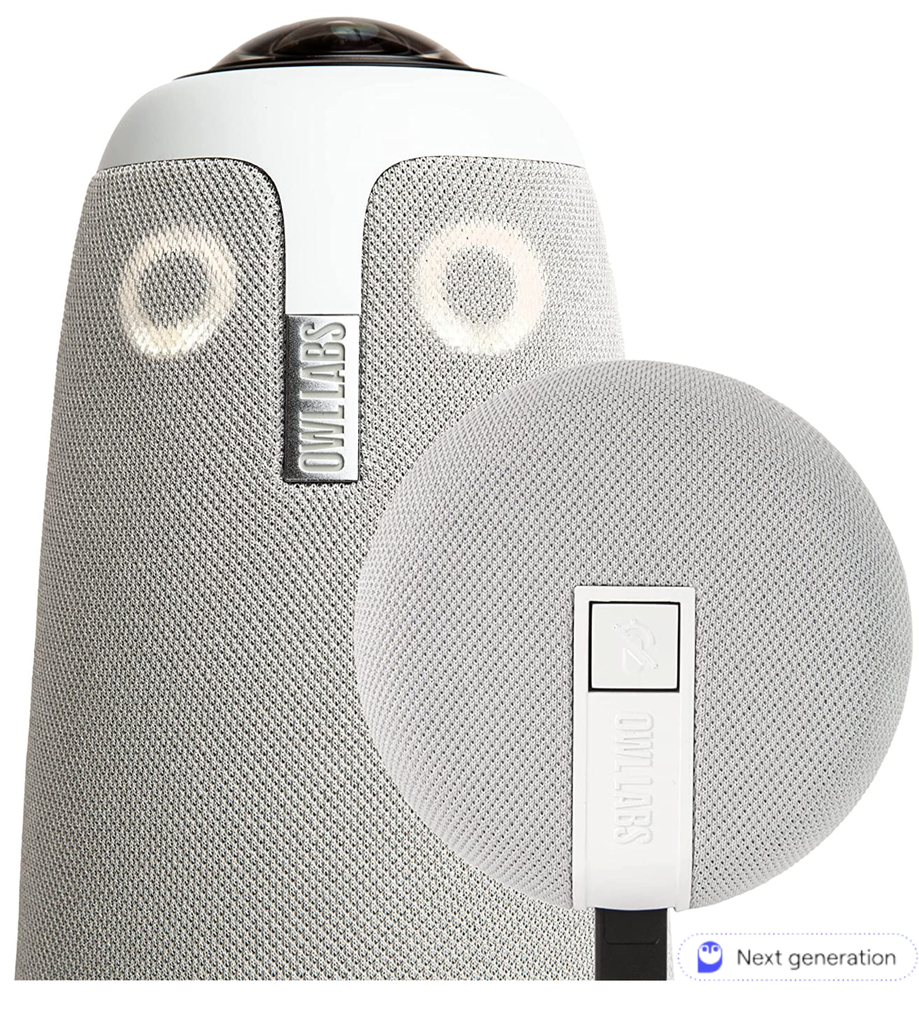 Owl Labs Meeting Owl 3 Next Generation + Expansion Mic , Estende o Alcance para 8 metros