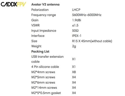 CADDXFPV Walksnail Avatar VRX with Avatar HD PRO Kit com Gyro & Camera l Kit FPV Drones & UAVs l Compatível com DJI Camera & Fatshark - Loja do Jangão - InterBros