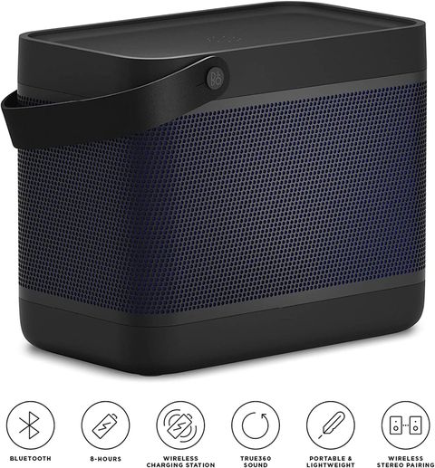 Image of Bang & Olufsen Beolit 20 l Portable Bluetooth 360º Light Speaker l Auto Falante Bluetooth Portátil & Leve l 8 horas de Bateria 3200 mAh l Wireless Charging Pad l Painel de Carregamento Sem Fio l Poderoso Portátil de 240W l Recomendado para áreas de 10m² até 50m²