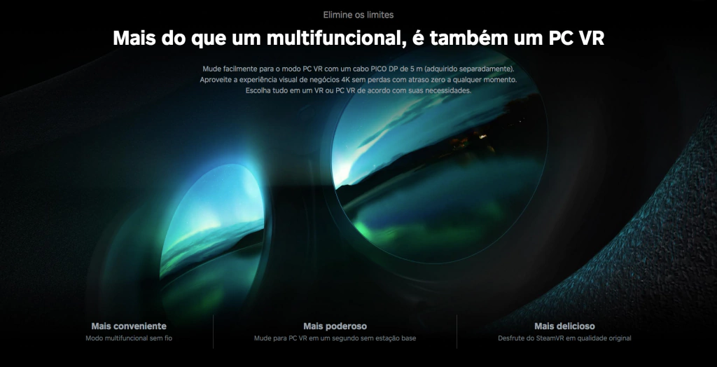 Pico Neo 3 Pro Eye Business , VR Headset All-in-one , 8GB RAM , 256GB ROM