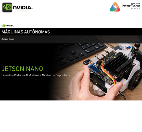 Nvidia Jetson Nano Developer Kit | Máquina Autônoma Tecnologia AI | 4 GB RAM | 945-13450-0000-100 on internet