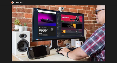 Valve Handheld Steam Deck l 7" Touchscreen l All-in-one portable PC gaming l Full-featured gaming PC l PC Gamer Portátil l Recursos completos de PC l O portátil para jogos mais poderoso e completo do mundo l O dispositivo gamer mais esperado dos últimos anos na internet