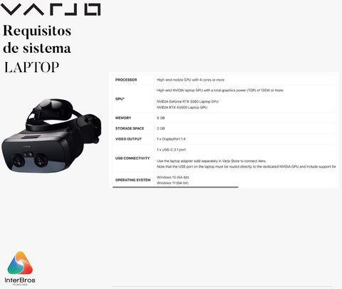 Varjo XR-3 Mixed Reality System VRJH-V0013132 D - online store