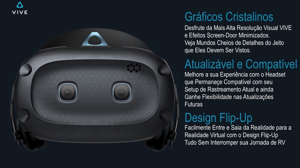 HTC VIVE Pro Eye VR Headset l Somente o Headset l + VALVE INDEX Controllers l 99HAPT005-00 na internet