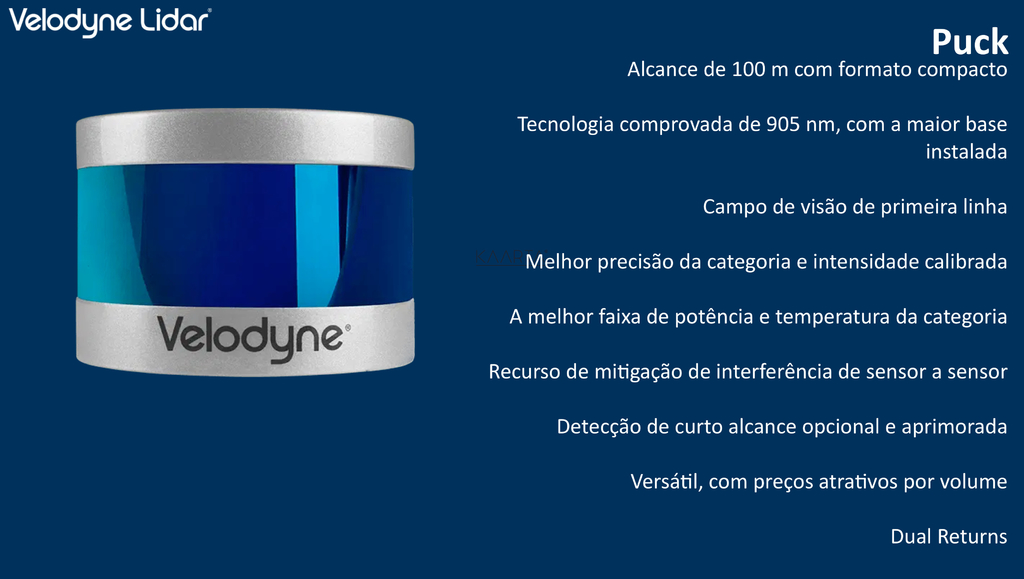 Velodyne Lidar Puck en internet