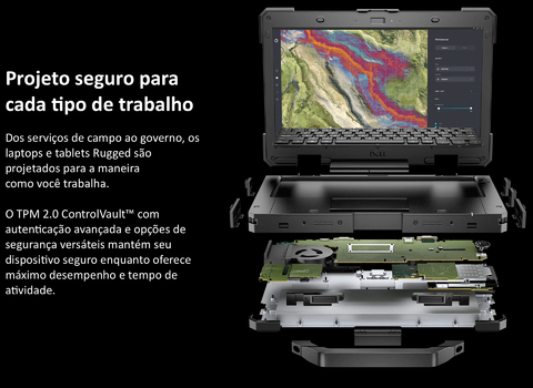 DELL Latitude 7330 Rugged Extreme Laptop i5 16GB RAM 512GB SSD - Loja do Jangão - InterBros